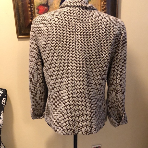 Jones | Wear Classic tweedy fabric rollup or down sleeves lined comfy jacket - Picture 5 of 13